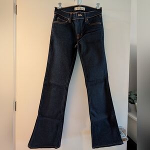 J Brand Women's Dark Blue Flared Jeans Size 24